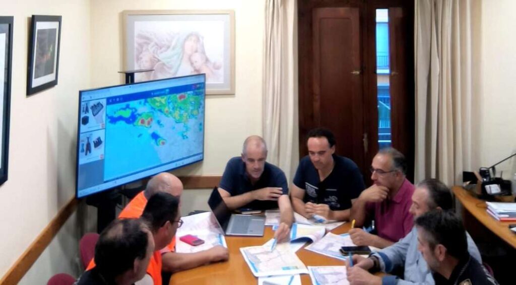 Moncofa reunión por alerta de lluvias