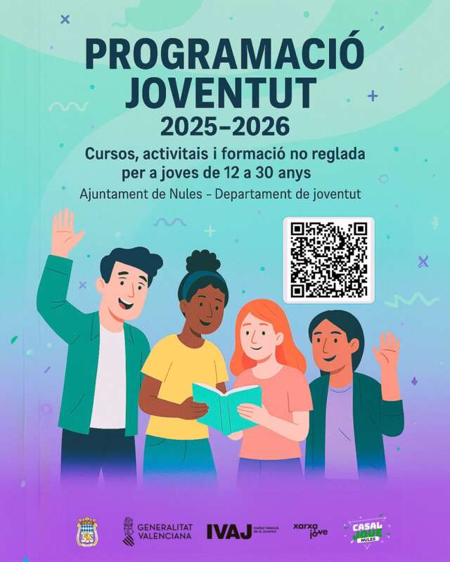 Nules apuesta por su juventud con el programa ‘Creix i em cuide’