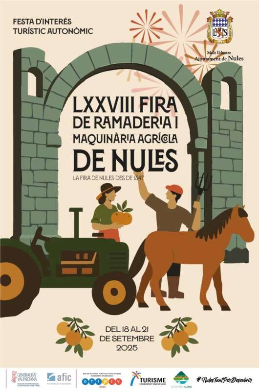 Nules celebra la 78ª Fira de Ramaderia i Maquinària Agrícola