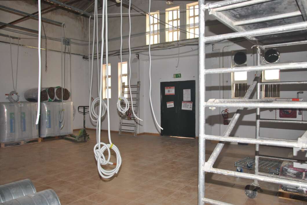 Obras de la Unidad de Enfermedades Raras y ELA en el Hospital General de Castellón