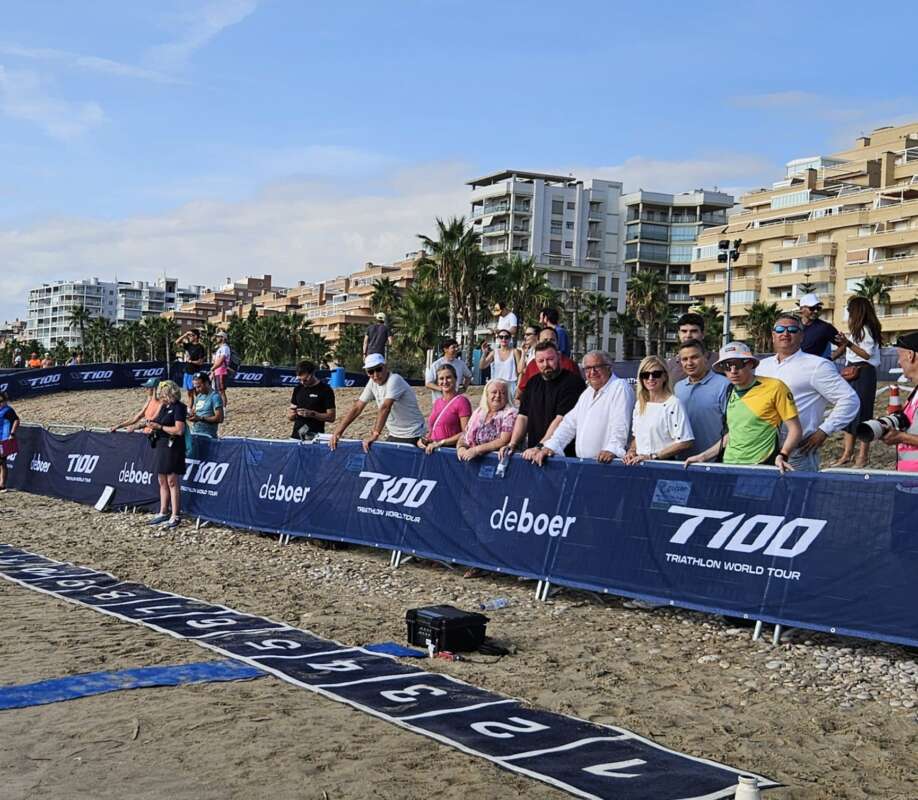 Oropesa se convierte en epicentro mundial del triatlón con el T100 Triathlon World Tour