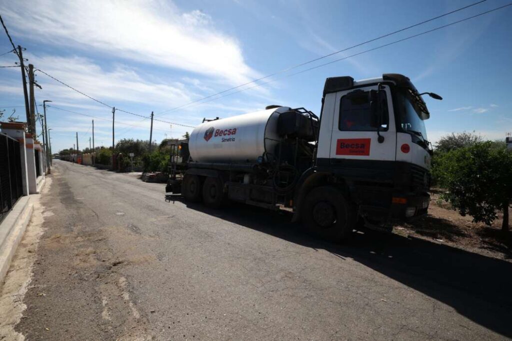 Burriana pavimentació de camins rurals