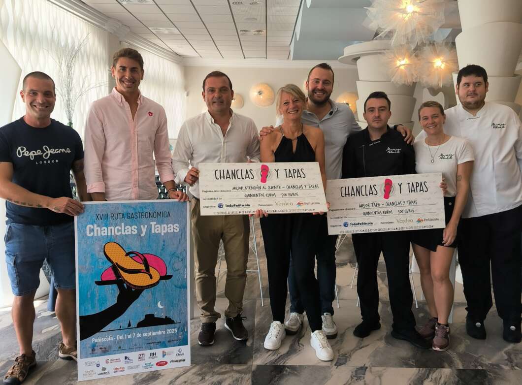 peñiscola premios chanclas tapas