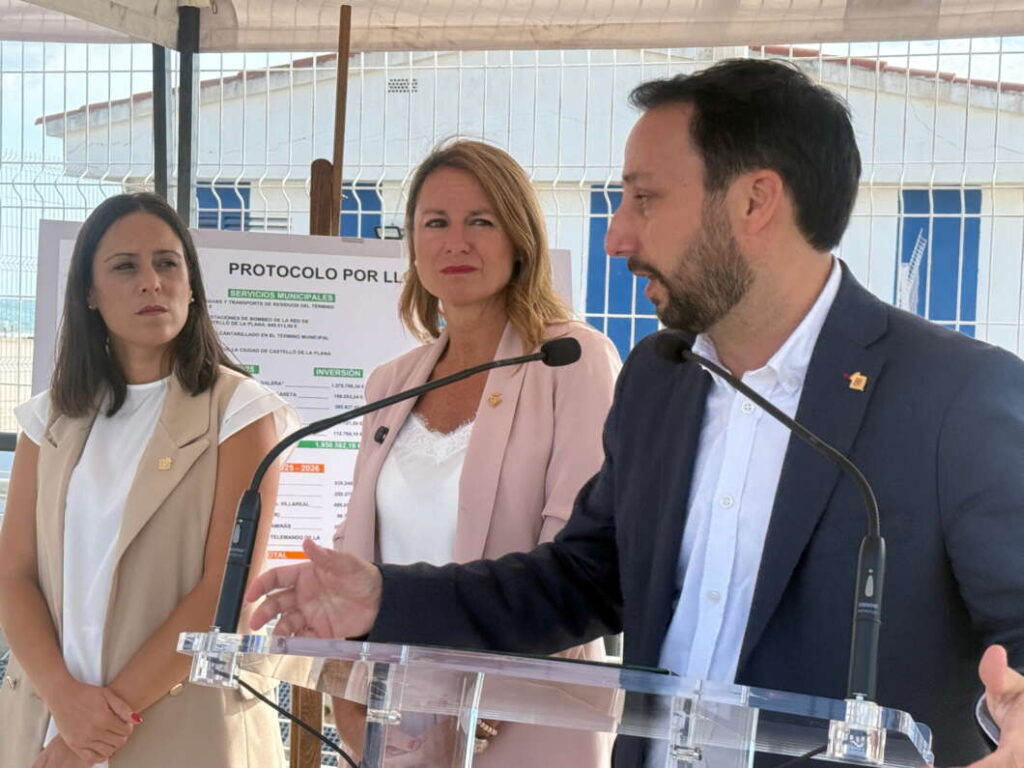 Presentado el Plan anti inundaciones Castellón 260925