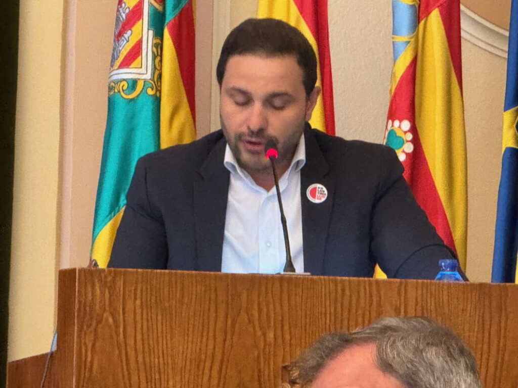 José Luis López. Pleno ordinario de Castellón