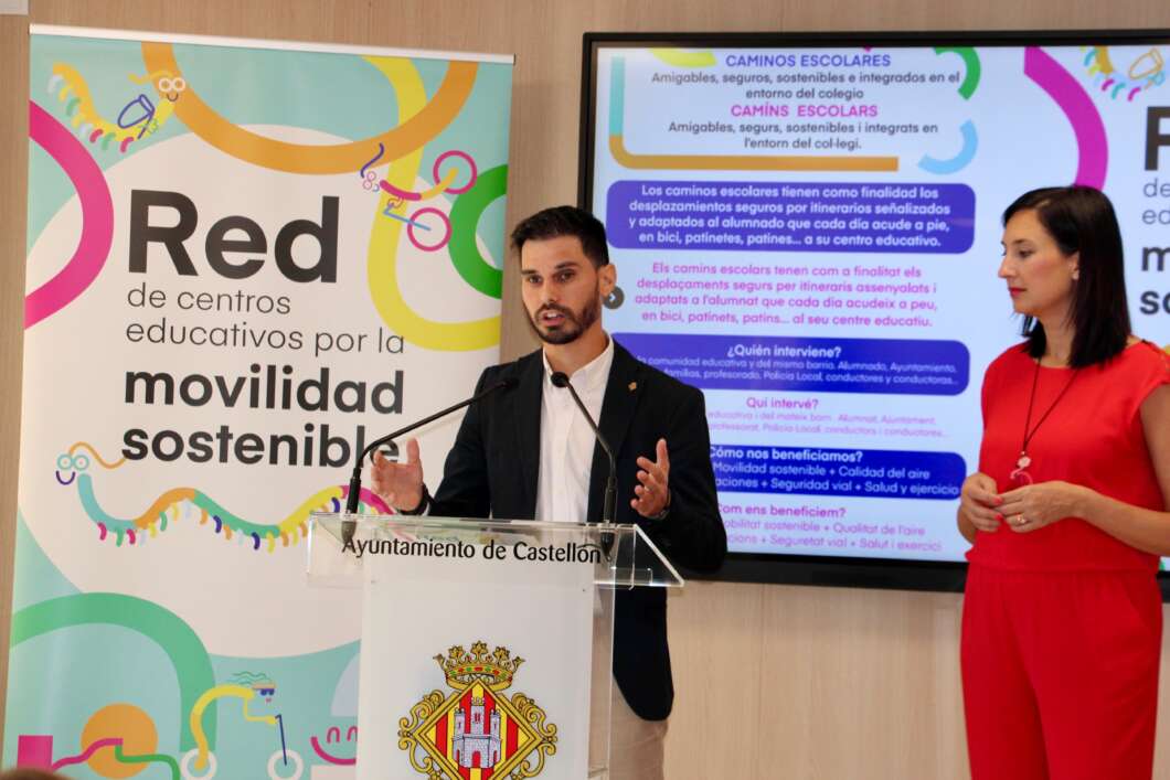 Castellón pone en marcha una nueva Red de Centros Educativos por la Movilidad Sostenible pionera en toda España 2025