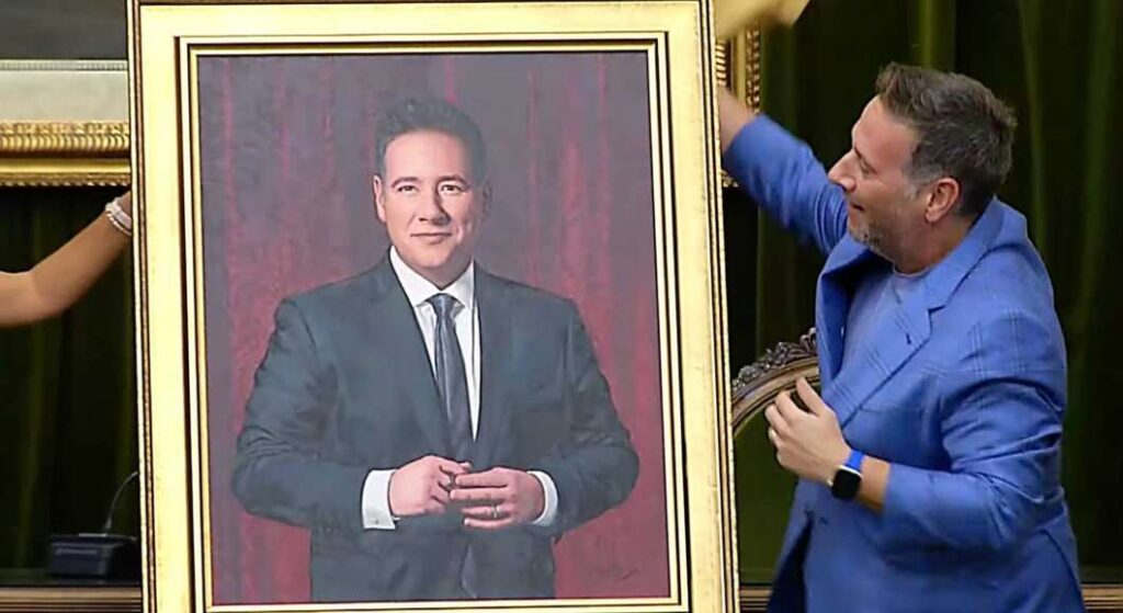 Retrato del Hijo Predilecto de Castellón Carlos Latre 2025