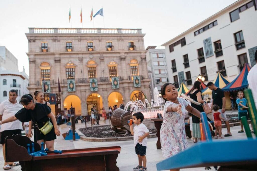 Rincón Medieval de actividades para niños en el 774 aniversario de la ciudad. 2025