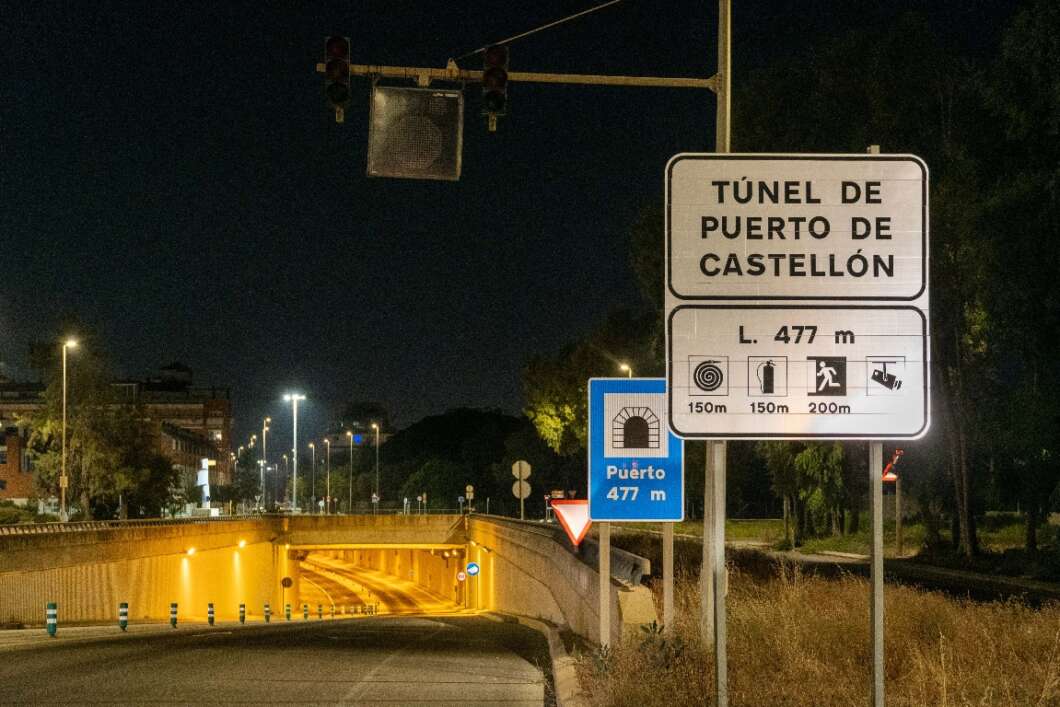 Finalizan las obras de modernización en los túneles de Lourdes y Puerto de Castellón
