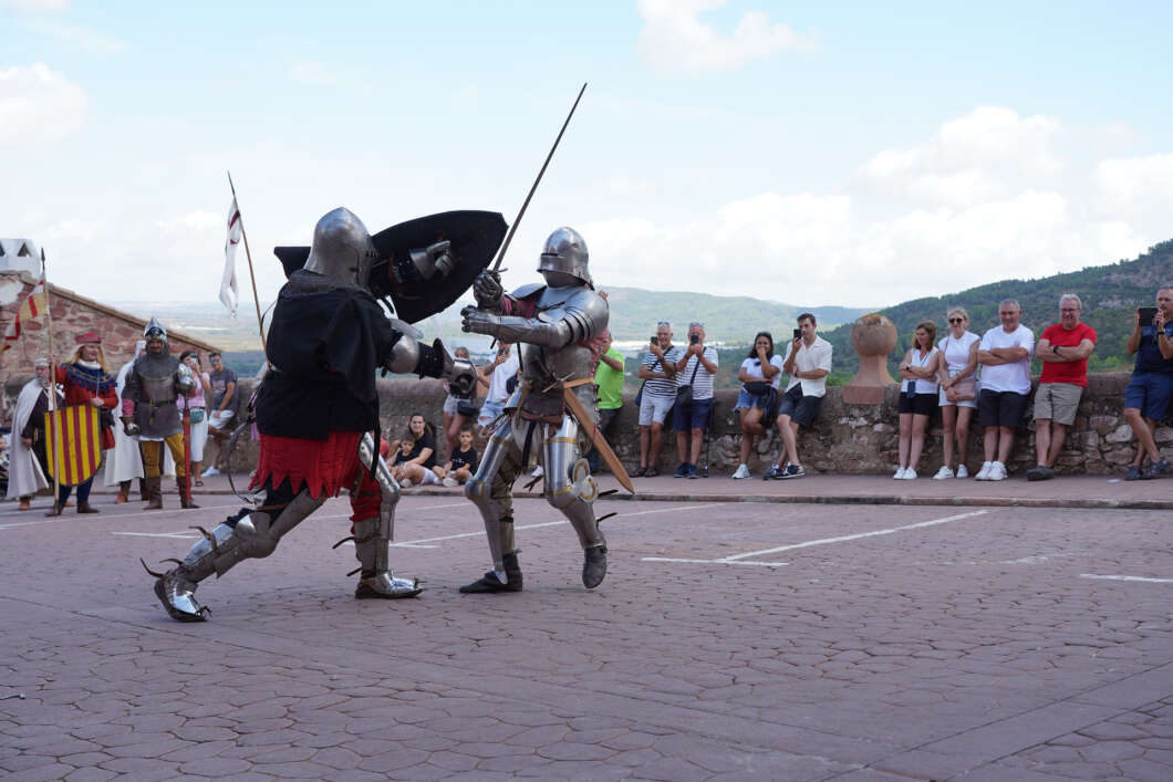 Èxit rotund de la primera trobada internacional d’ordes militars medievals a Vilafamés