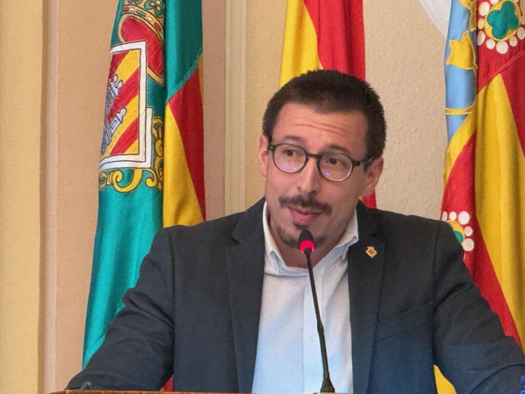 Alberto Vidal. Pleno ordinario de Castellón