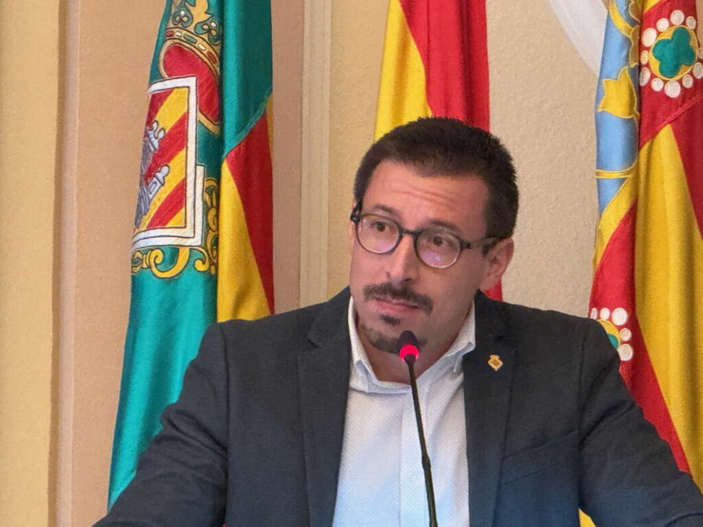 Alberto Vidal. Pleno ordinario de Castellón