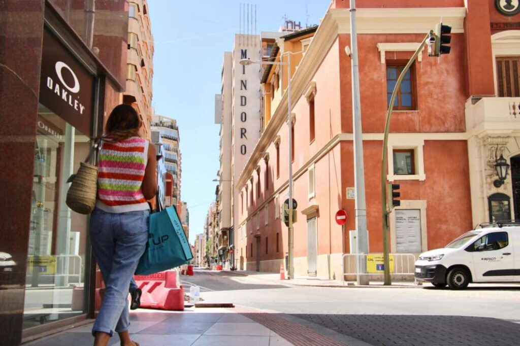 Castellón: trabajos de la Zona de Bajas Emisiones calle Herrero 2025