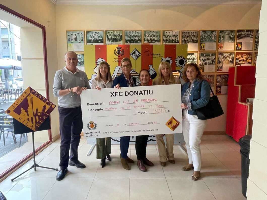 Entrega Xec Tall Solidari Pernil Vila-real 2025