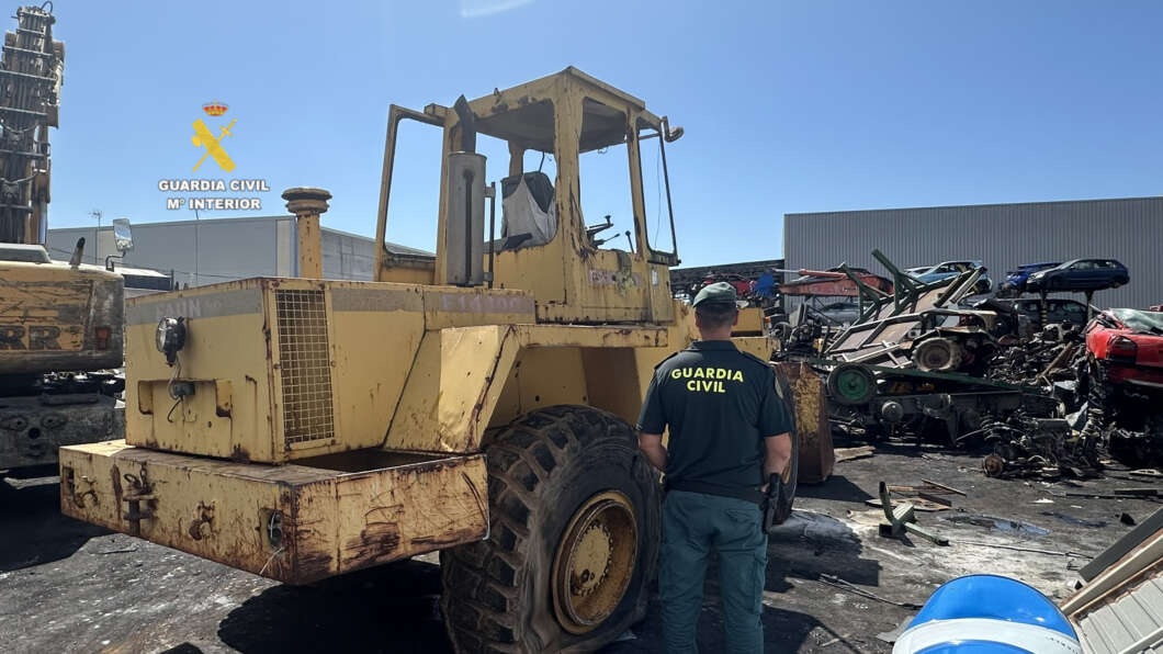 burriana, robo, maquinaria, pesada, detenidos, investigado,