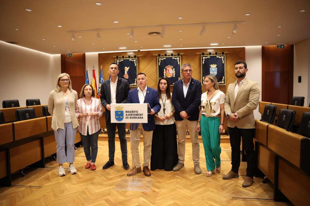 Burriana, alcalde, cessa, regidors, vox