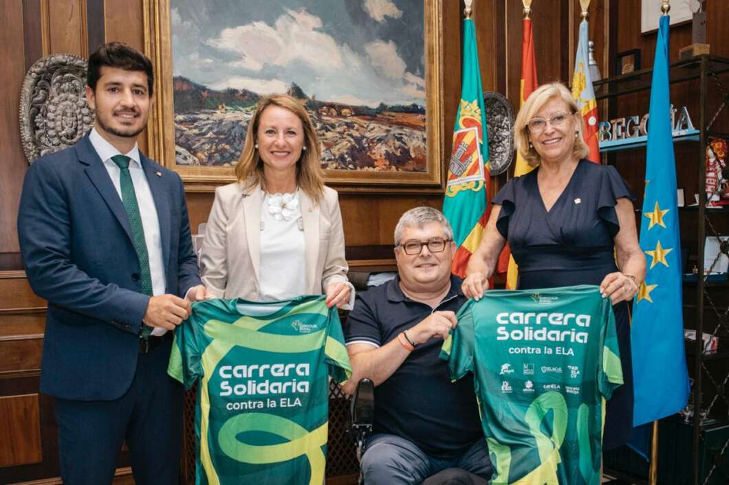 Camiseta solidaria carrera contra la ELA Castellón 2025