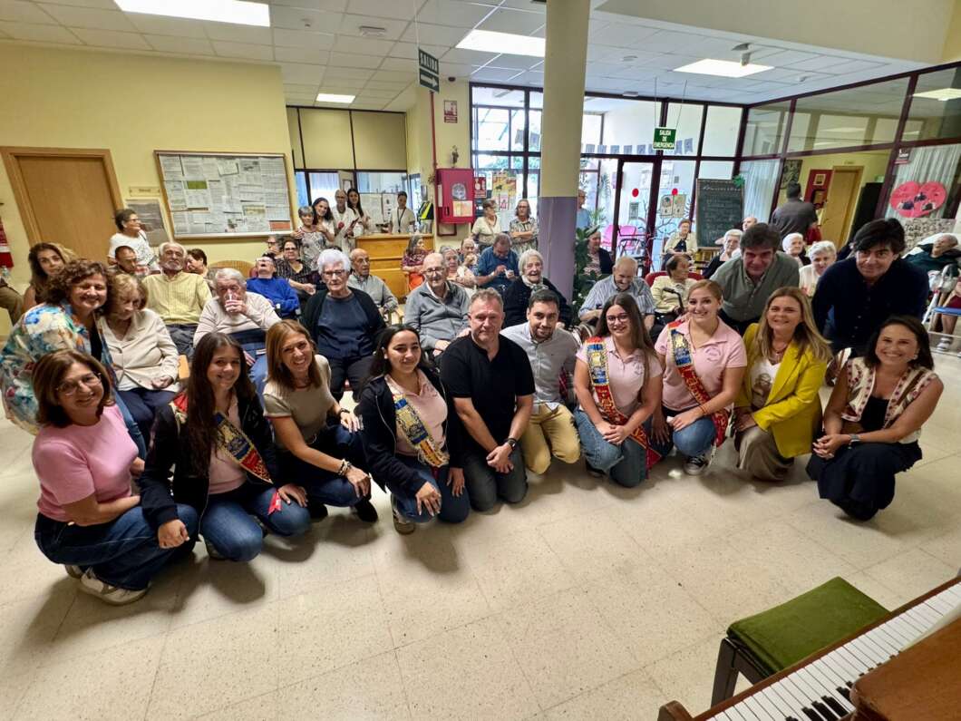 Visita a residència de majors a Almassora