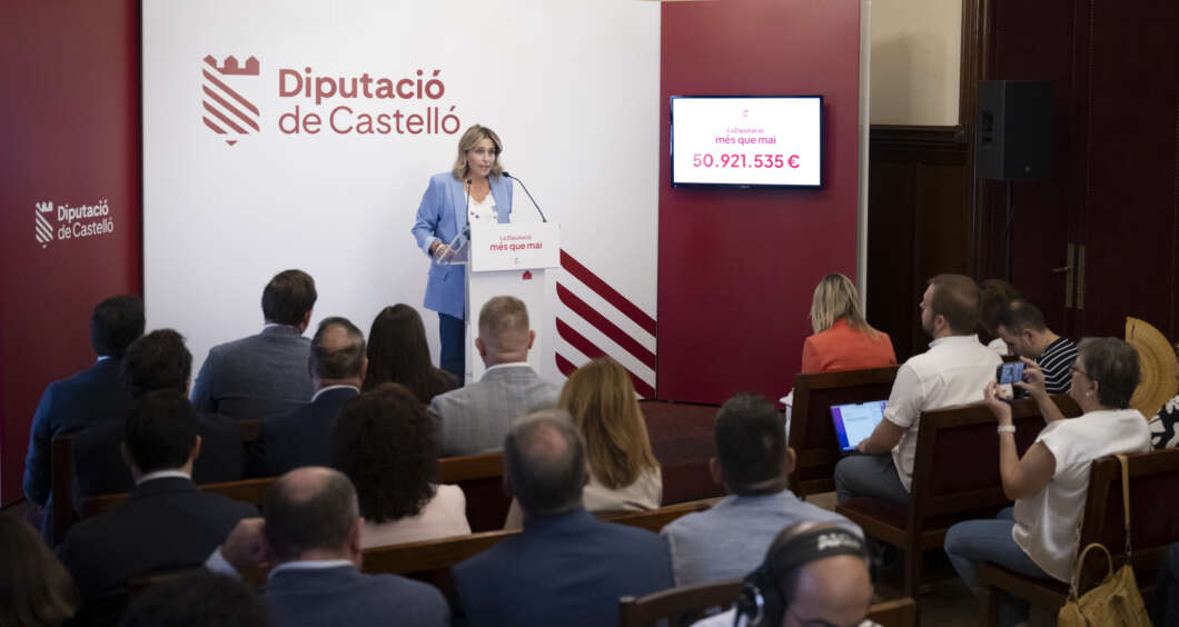 Marta Barrachina presidenta de la Diputación de Castellón