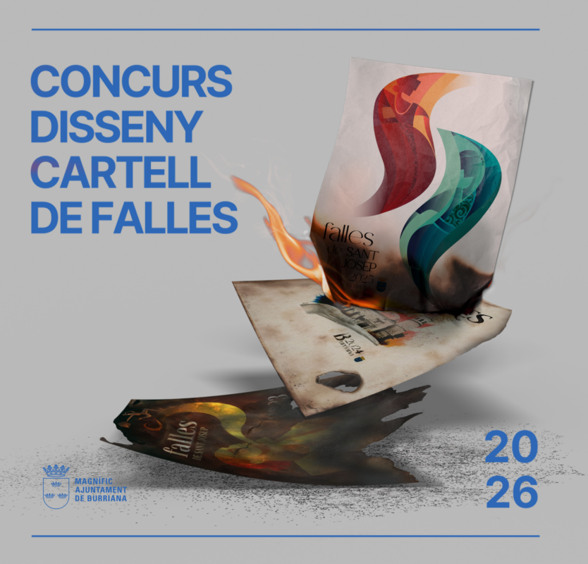 Burriana concurs del cartell de falles 2026