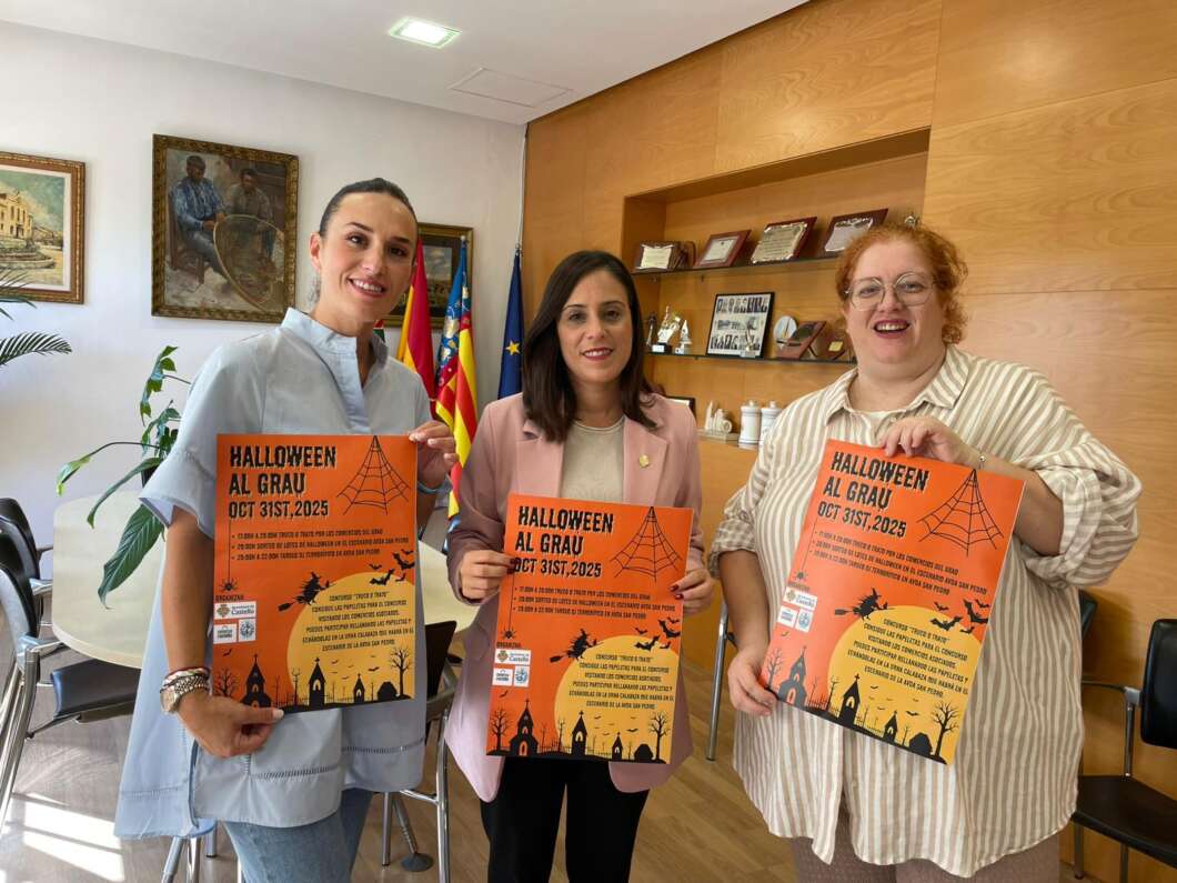El Grao de Castellón celebra Halloween con actividades familiares y musicales