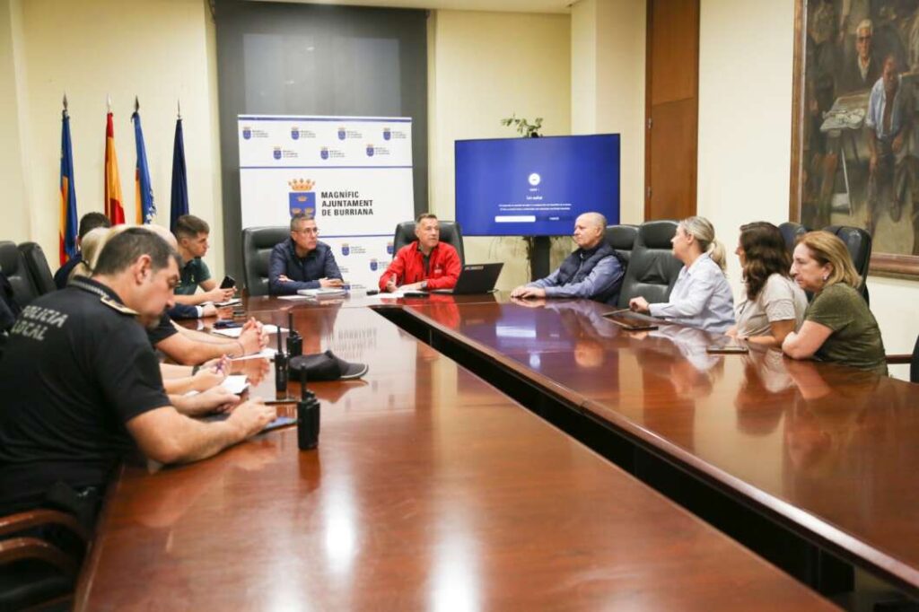 Burriana activa mesures especials davant l’alerta taronja per fortes pluges