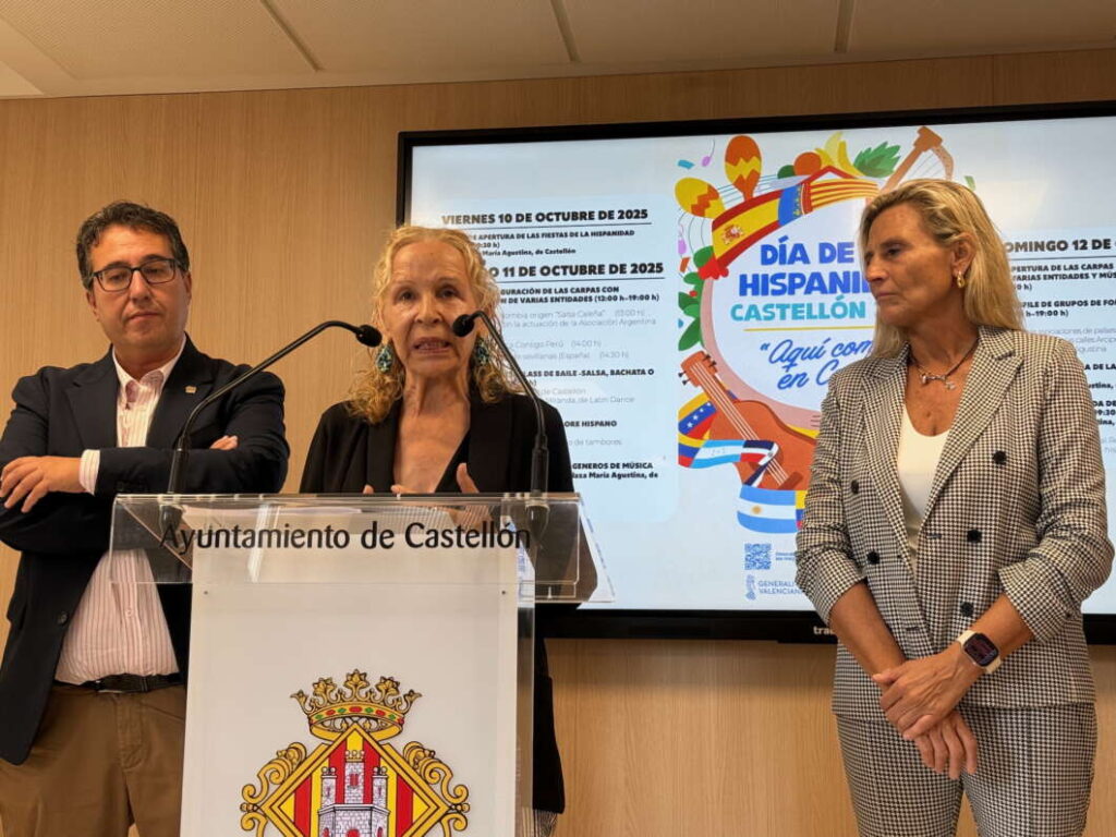 Presentación de los actos del Día de la Hispanidad en Castellón 2025