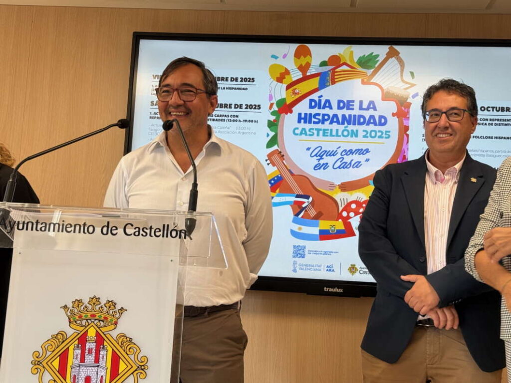 Presentación de los actos del Día de la Hispanidad en Castellón 2025