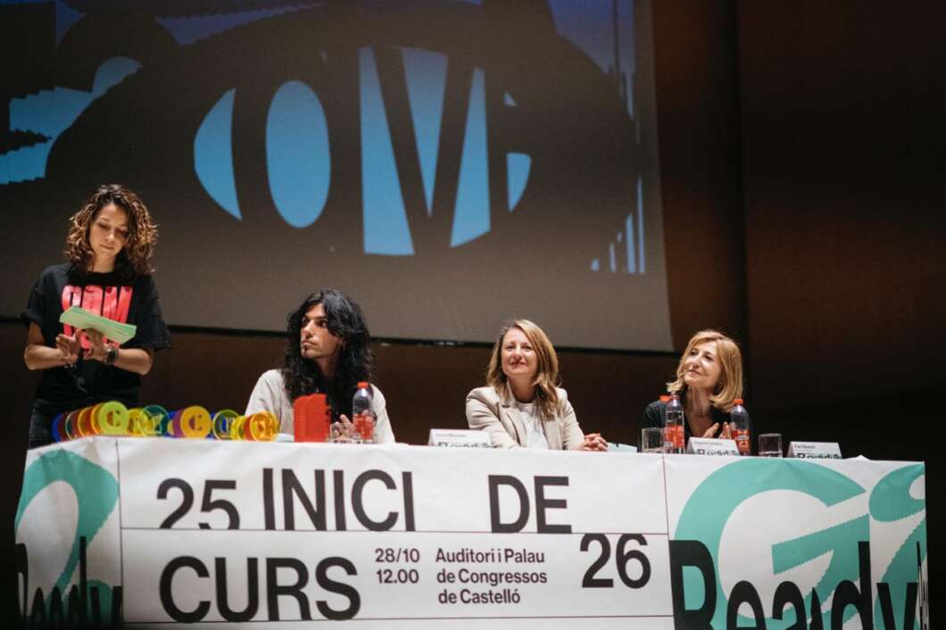 Inauguración curso en la escuela de Diseño de Castellón 2025