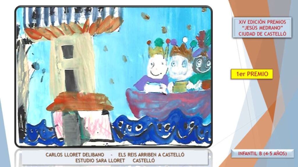 Premios Jseús Medrano Ciudad de Castellón tarjetas de Navidad