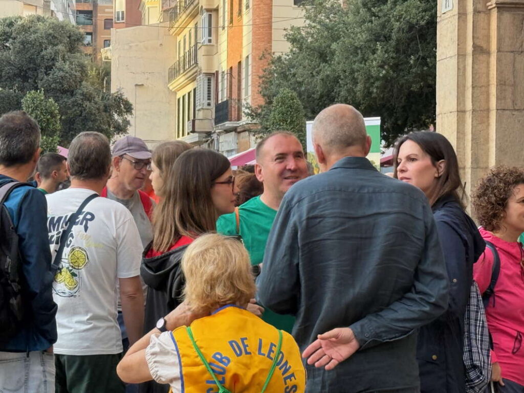 Romería Inclusiva a la Magdalena invidentes con perros guía 