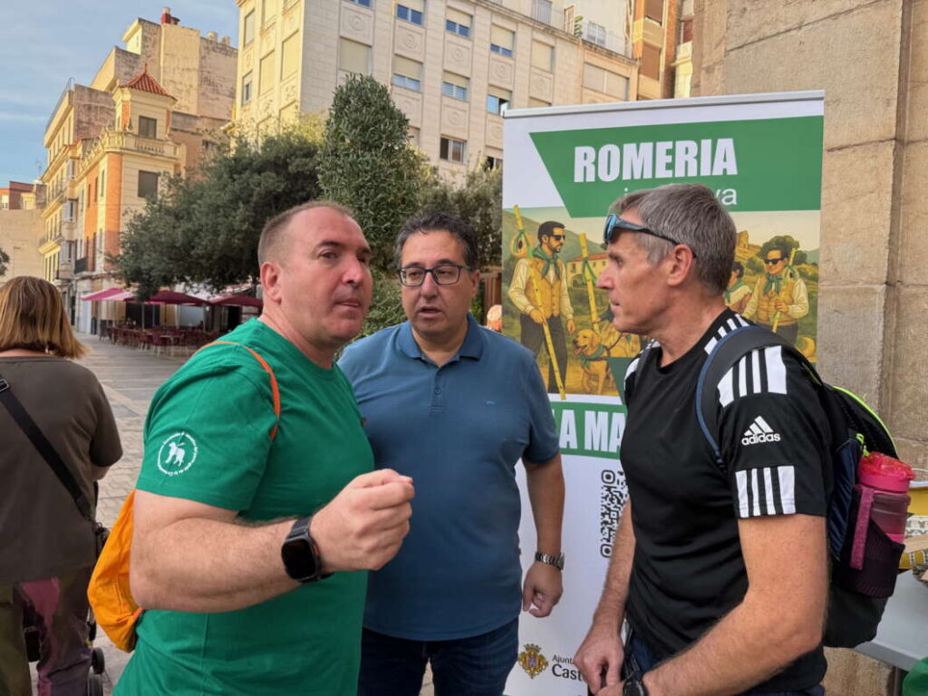 Romería Inclusiva a la Magdalena invidentes con perros guía 