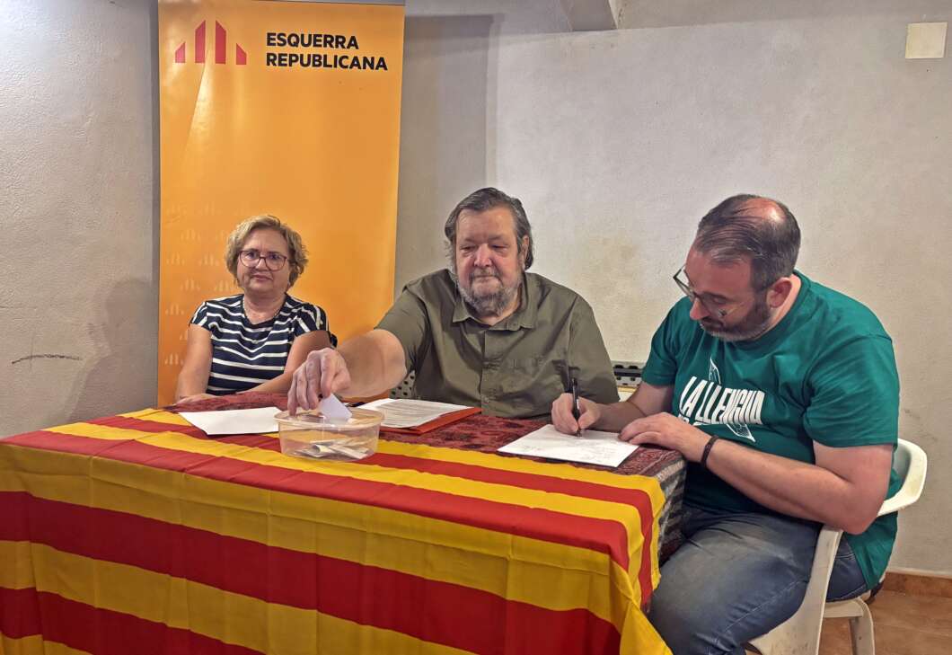 Ramón Adell president de de la Federació Comarcal Baix Maestrat d’ERPV