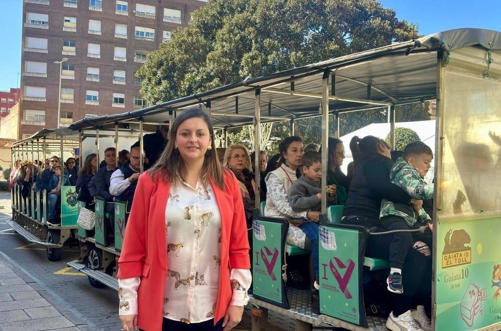 El tren turístico de Castellón celebra el 9 de Octubre con un homenaje al Rey Jaume I