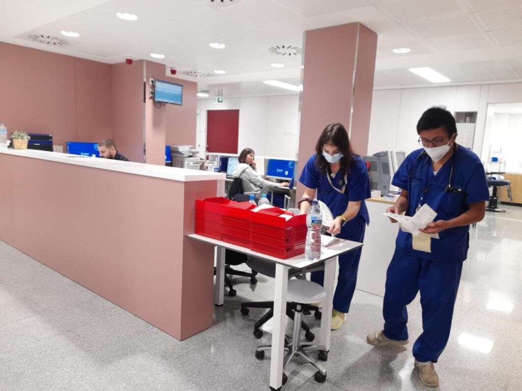 Urgencias en el Hospital General de Castellón