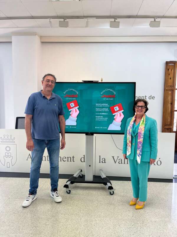 La Vall d’Uixó lanza 1.000 bonos de compra para impulsar el comercio local en Navidad
