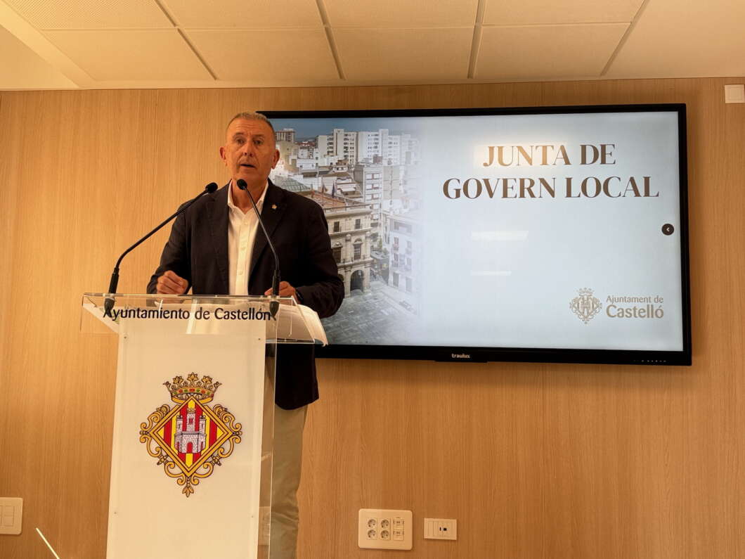 Vicent Sales, portavoz del equipo de gobierno de Castellón