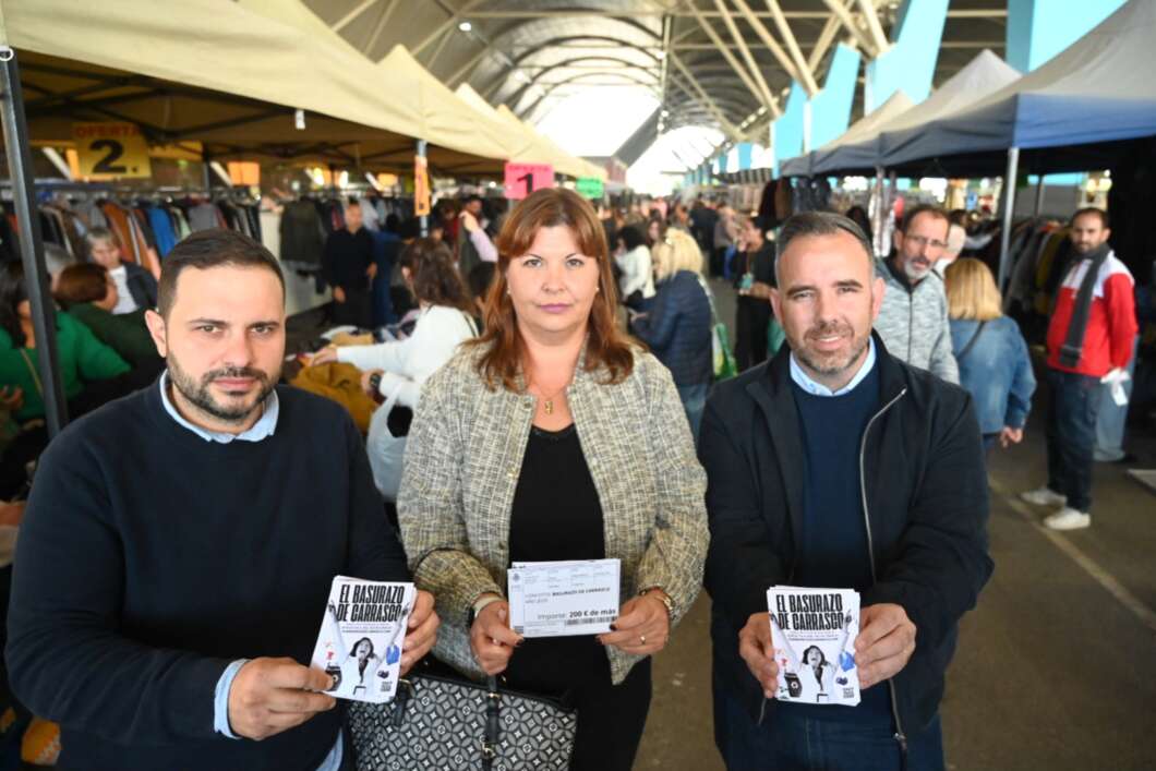 El PSPV lanza web sobre basurazo Carrasco 2025