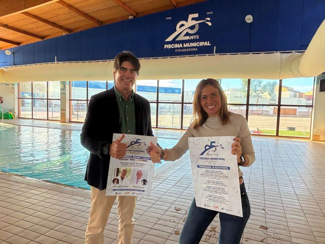 Almassora, 25 aniversario piscina cubierta