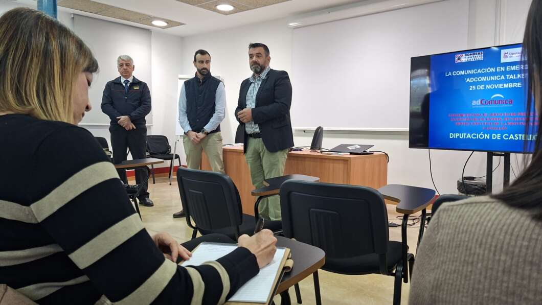 adComunica impulsa la formación en comunicación de emergencias junto al Consorcio de Bomberos de Castellón