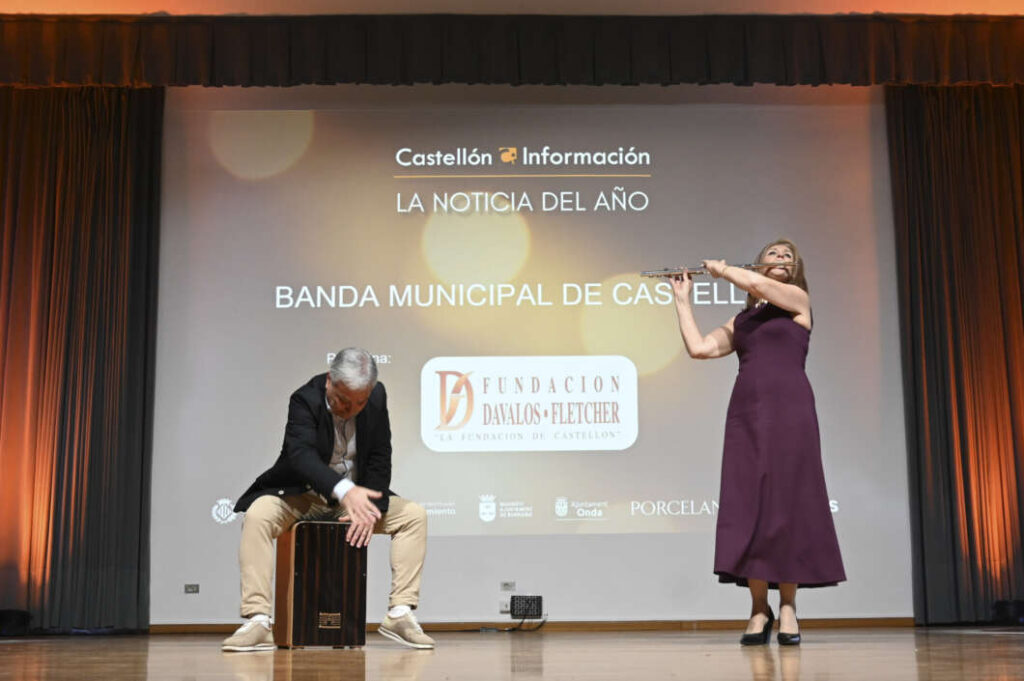 Banda Municipal Castellón. Premios Noticia del Año de Castellón Información 2025