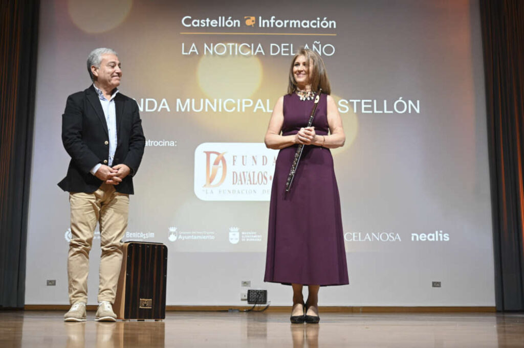 Banda Municipal Castellón. Premios Noticia del Año de Castellón Información 2025