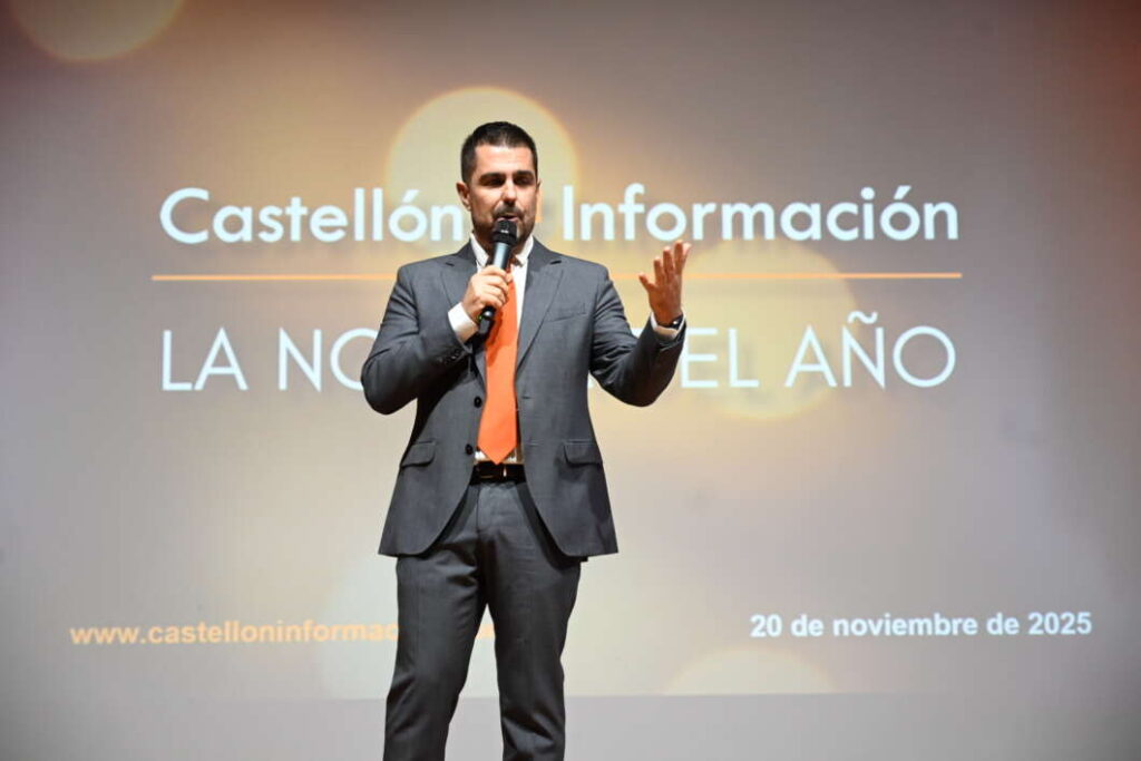 Alberto Suarez, presentación Premios Noticia del Año de Castellón Información 2025