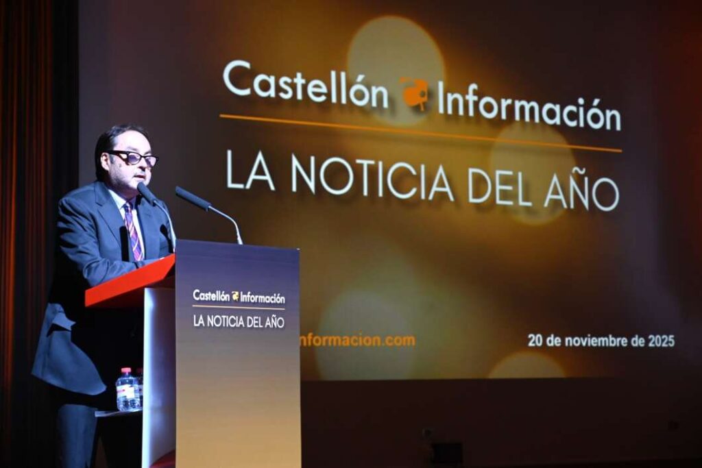 Chimo Tirado. Premios Noticia del Año de Castellón Información 2025