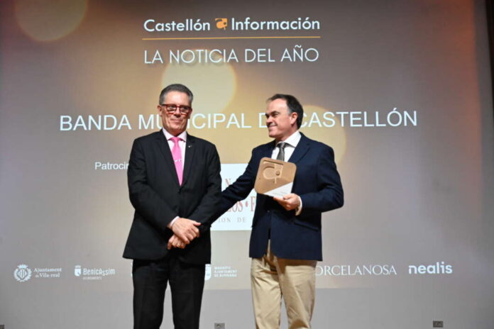 Banda Municipal Castellón. Premios Noticia del Año de Castellón Información 2025