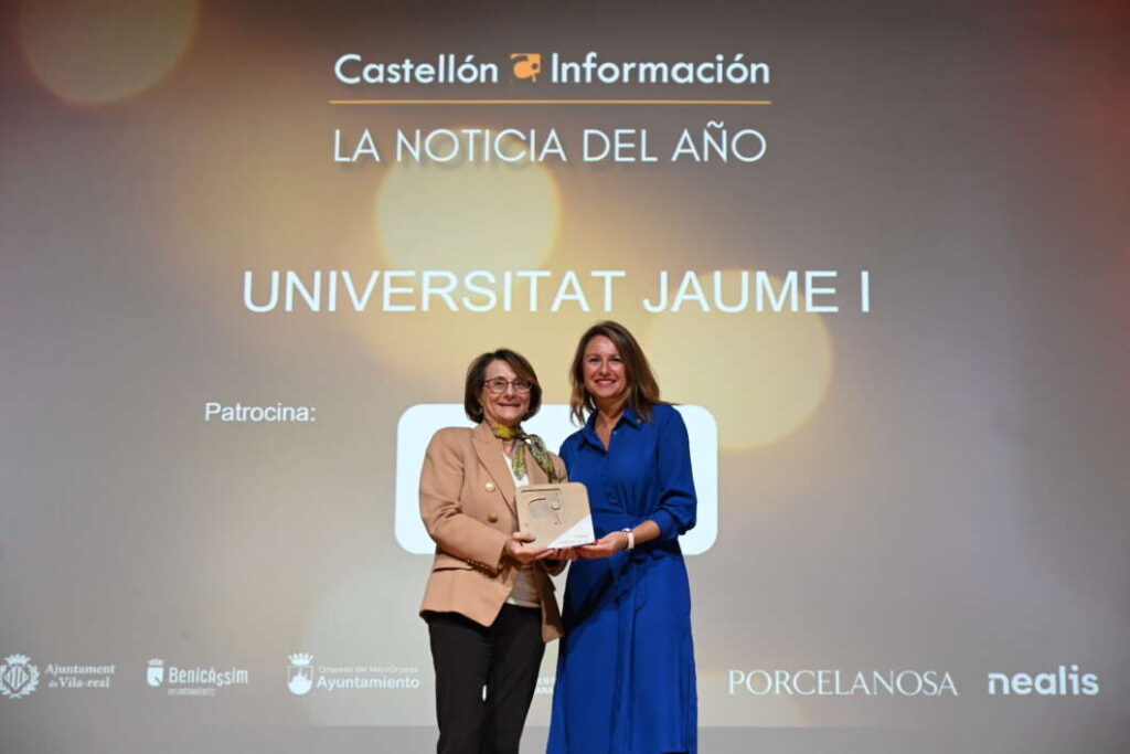 Eva Alcón. Uji. Premios Noticia del Año de Castellón Información 2025