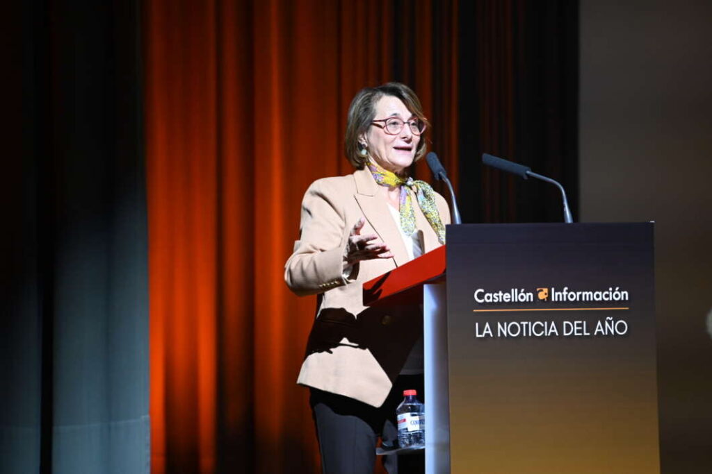 Eva Alcón. Premios Noticia del Año de Castellón Información 2025