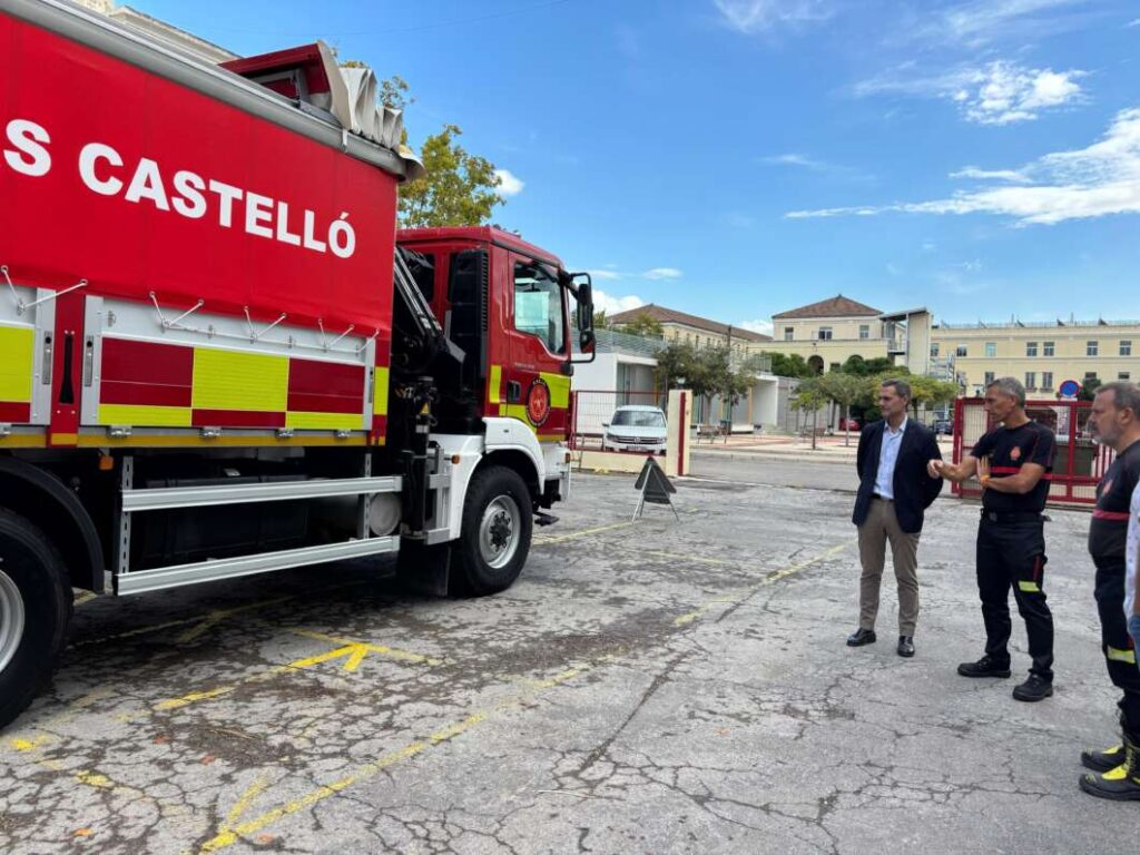 Los bomberos de Castellón contarán con un nuevo vehículo de carga pesada