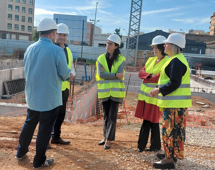 Las obras de construcción del Centro Sanitario Integrado Vinaròs II avanzan a buen ritmo