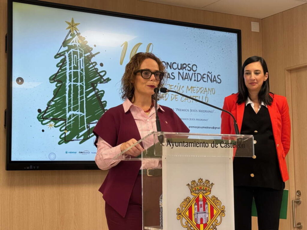 Presentación premios postales de Navidad Jesús Medrano Ciudad de Castellón 2025